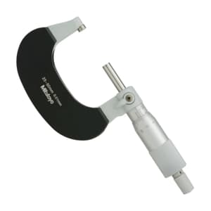 Mitutoyo 25 - 50 mm Outside Micrometer with Rachet Stop, 102-302