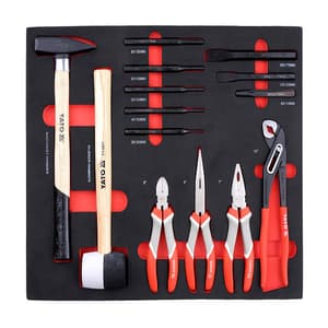 Yato 7 Drawers Roller Cabinet with Tools (211 Pcs), YT-55290