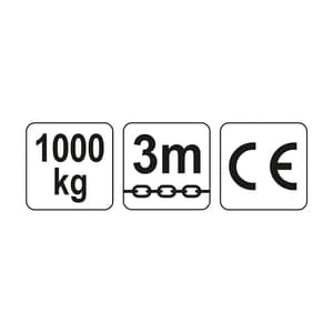 Yato 1 Ton / 2 Mtr Chain Hoist, YT-58951