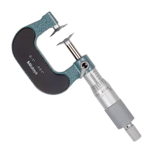 Mitutoyo 0 - 1 inch Disk Micrometer, 123-125