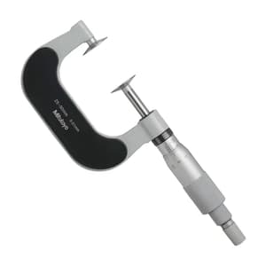 Mitutoyo 25 - 50 mm Non-Rotating Spindle Disk Micrometer, 169-202-10
