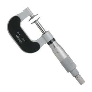 Mitutoyo 0 - 1 inch Non-Rotating Spindle Disk Micrometer, 169-203-10