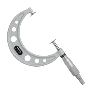 Mitutoyo 3 - 4 inch Non-Rotating Spindle Disk Micrometer, 169-208-10