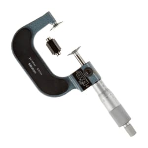Mitutoyo 25 - 50 mm Mechanical Counter Disk Micrometer, 223-102