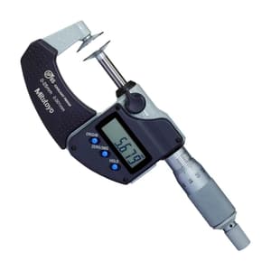 Mitutoyo 0 - 25 mm Digital Disk Micrometer, 323-250-30