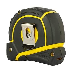Stanley 5Mtr x 19mm Width Tylon Measurement Tape in Rugged Rubber Case, STHT43067-12
