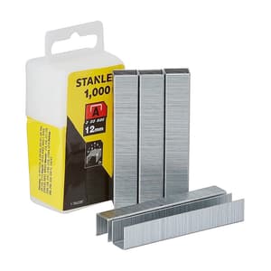 Stanley 14 mm 9/16 Inch Light Duty Staples A-Type (Pack of 1000 Pcs), 1-TRA209T