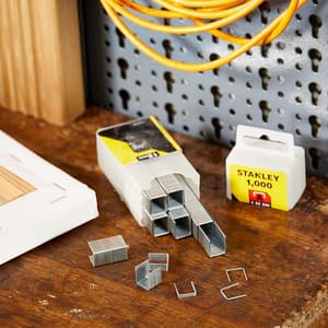 Stanley 14 mm 9/16 Inch Light Duty Staples A-Type (Pack of 1000 Pcs), 1-TRA209T