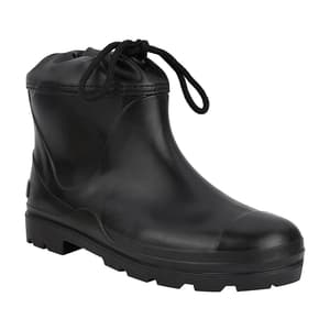 Alko Plus 8 inch PVC Collar Boot without Steel Toe (Black), APS C5