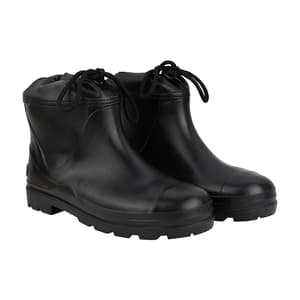 Alko Plus 8 inch PVC Collar Boot without Steel Toe (Black), APS C5