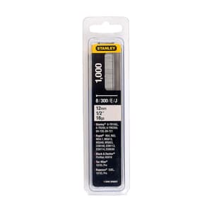 Stanley 15 mm 5/8 Inch Brad Nails  J Type (Pack of 1000 Pcs), 1-SWK-BN0625T