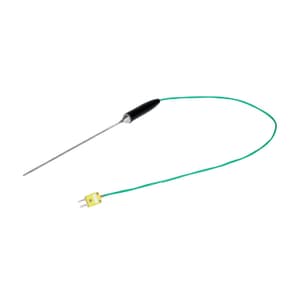 Insize -40°C ~ 600°C K-type Handheld Teflon Twisted Shielded wire Armored Thermocouple (Pointed Sensor), 0709-HAK03