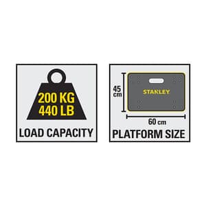 Stanley 200 Kg Load Capacity Plywood Moving Dolly (Medium), SXWT-MS573-SP