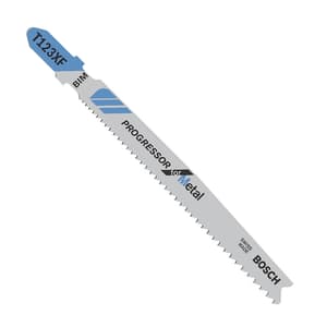 Bosch 100 mm Jigsaw Blades Progressor for Metal (T 123 X), 2 608 638 474