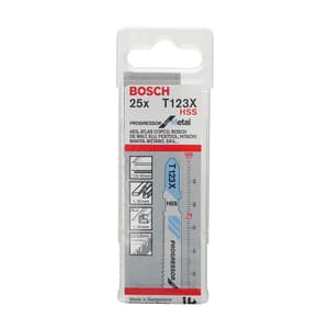 Bosch 100 mm Jigsaw Blades Progressor for Metal (T 123 X), 2 608 638 474