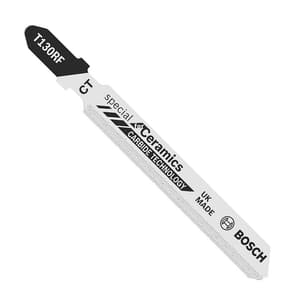 Bosch 83 mm Jigsaw Blades Special for Ceramic (T 130 RIFF), 2 608 633 104