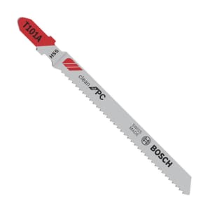 Bosch 100 mm Jigsaw Blades Special for Acrylic (T 101 A), 2 608 631 010