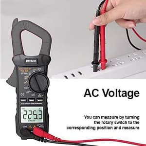 Metravi 3-5/6 Digit / 600A Digital TRMS AC/DC Clamp Meter, DT-115