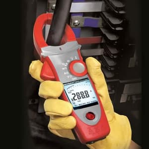 Metravi 10000 Counts / 42 mm Digital Clamp On Power Meter, 107 F