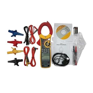 Metravi 4 Digit / 1000A Digital Clamp On Power Meter With PC Interface For Single & Three Phase Loads, 307 N