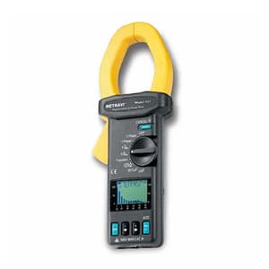 Metravi 4 Digit / 1500A Digital Clamp On Power Meter, 607