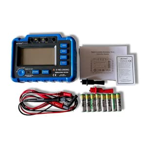 Metravi 250V - 1000V Digital Insulation Resistance Tester, DIT-910