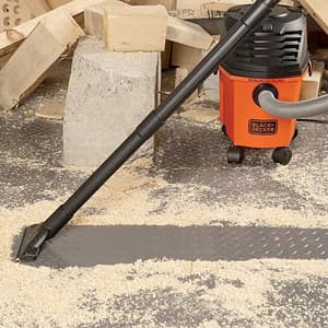 Black+Decker 8-Litre, 1000W Wet & Dry Vacuum Cleaner, BDWD08-B1