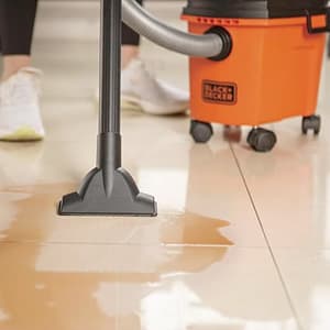Black+Decker 8-Litre, 1000W Wet & Dry Vacuum Cleaner, BDWD08-B1