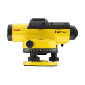 Stanley AL32XL Optical Level Site Pack Set With Tripod And Staff, 1-77-244