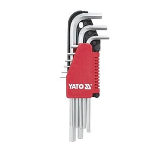 Yato 2 mm - 10 mm Hex Key Set CRV (9 Pcs), YT-0502