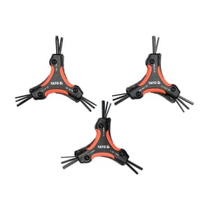 Yato 3 Set Hex Key Sets (Pack of 26 Pcs), YT-05644