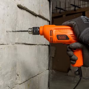 Black+Decker 10mm 450W Rotary Drill, BD10RD-IN