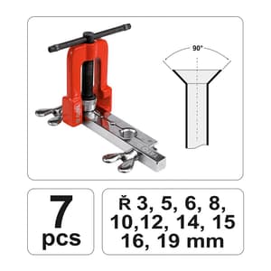 Yato 7 Pcs Hand Flaring Tools Set, YT-2180
