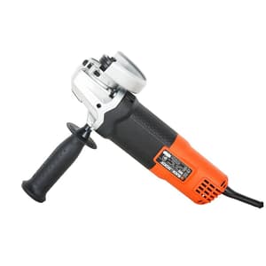 Black+Decker 820W / 4 inch 100mm Small Angle Grinder with 2 Grinding &1 Cutting Wheel, G720RW-IN