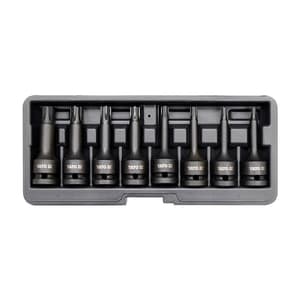 Yato 8 Pcs Ribe Impact Bit Socket Set (1/2 inch Sq. Drive), YT-1068