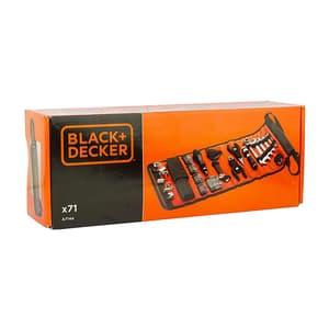 Black & Decker 71 Pcs Automobile Maintenance Kit, A7144-XJ