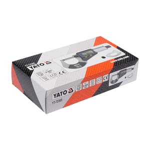 Yato 0 - 25 mm Electronic Outside Micrometer, YT-72305