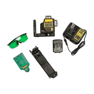 Dewalt Self Levelling x3 360° 1080° Cross Line Laser 12V (Green), DCLE34031D1-QW