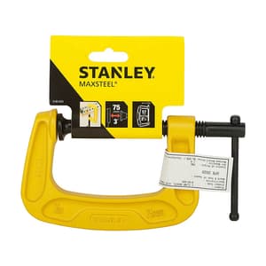 Stanley 75 mm / 3 Inch MaxSteel G-Clamp, 0-83-033