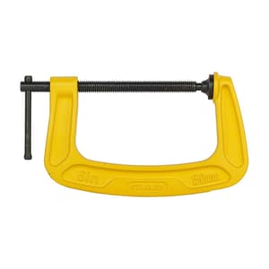 Stanley 150 mm / 6 Inch MaxSteel G-Clamp, 0-83-035