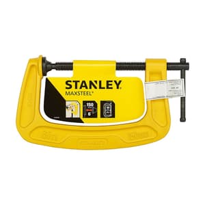 Stanley 150 mm / 6 Inch MaxSteel G-Clamp, 0-83-035