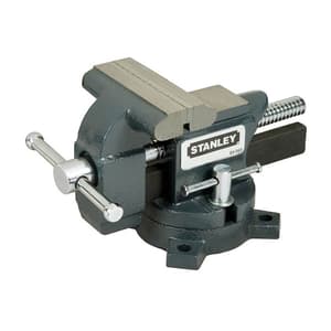 Stanley 100 mm / 4 Inch Maxsteel Light Duty Bench Vice, 1-83-065