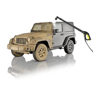 Karcher 110 Bar, 360 L/hr K2 Horizontal High Pressure Washer, 1.599-151.0