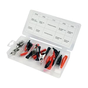 Yato 28 Pcs Electrical Alligator Clips Assortment Set, YT-06870