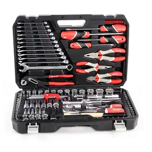 Yato 122 Pcs 1/4 & 1/2 Inch Sq. Drive Socket Set, YT-38901 