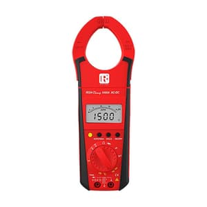 Rishabh 3-3/4 Digit / 3100 Counts TRMS Digital Clamp Meter, RISH Clamp 1000A AC/DC