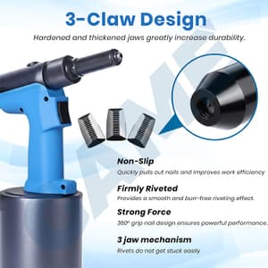 Game 3.2 - 4.8 mm Air Hydraulic Riveter (20 mm Stroke), PR-2015