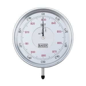 Baker Hardness Tester Mechanical Plunger Type Dial Gauge (Rockwell) Standard, D04329000