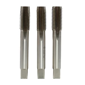 ITM Metric Standard Thread M12 x 1.75 Pitch HSS Hand Taps (Set of 3 Pcs)