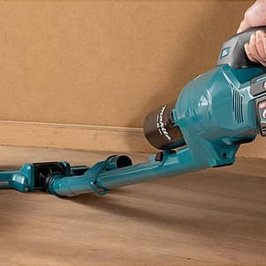 Makita 40Vmax XGT BL 250 ml Cordless Cyclone Attachment Vacuum Cleaner with Rapid Charger & 2 Pcs 2.5 Ah Batteries, CL003GD201